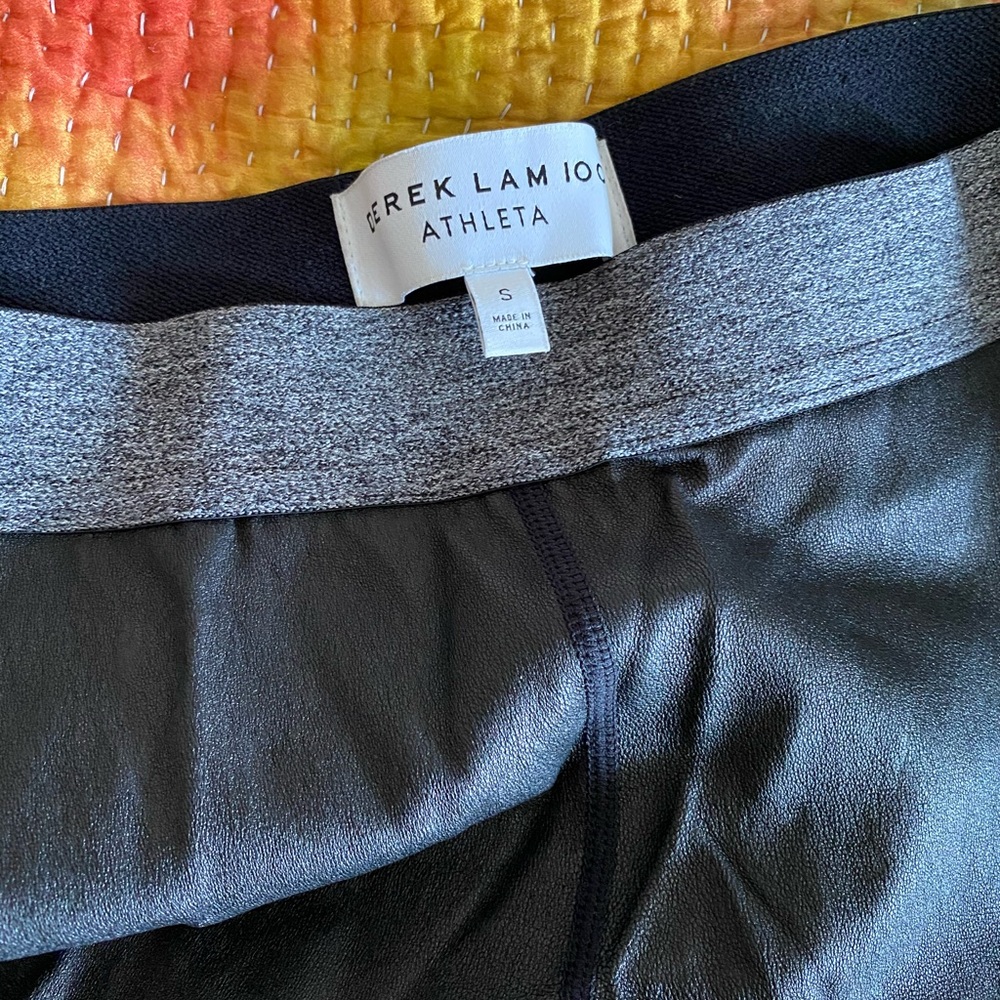 derek lam leather leggings